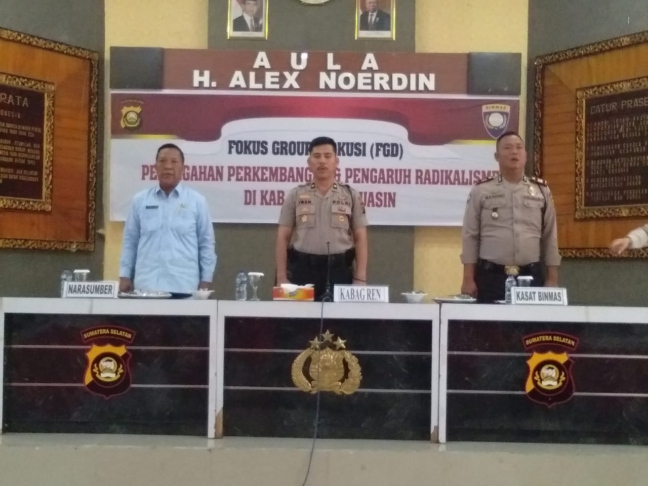 Kaban Kesbangpol Muba : Filterlisasi Diri Dari Medsos Tangkal Radikalisme