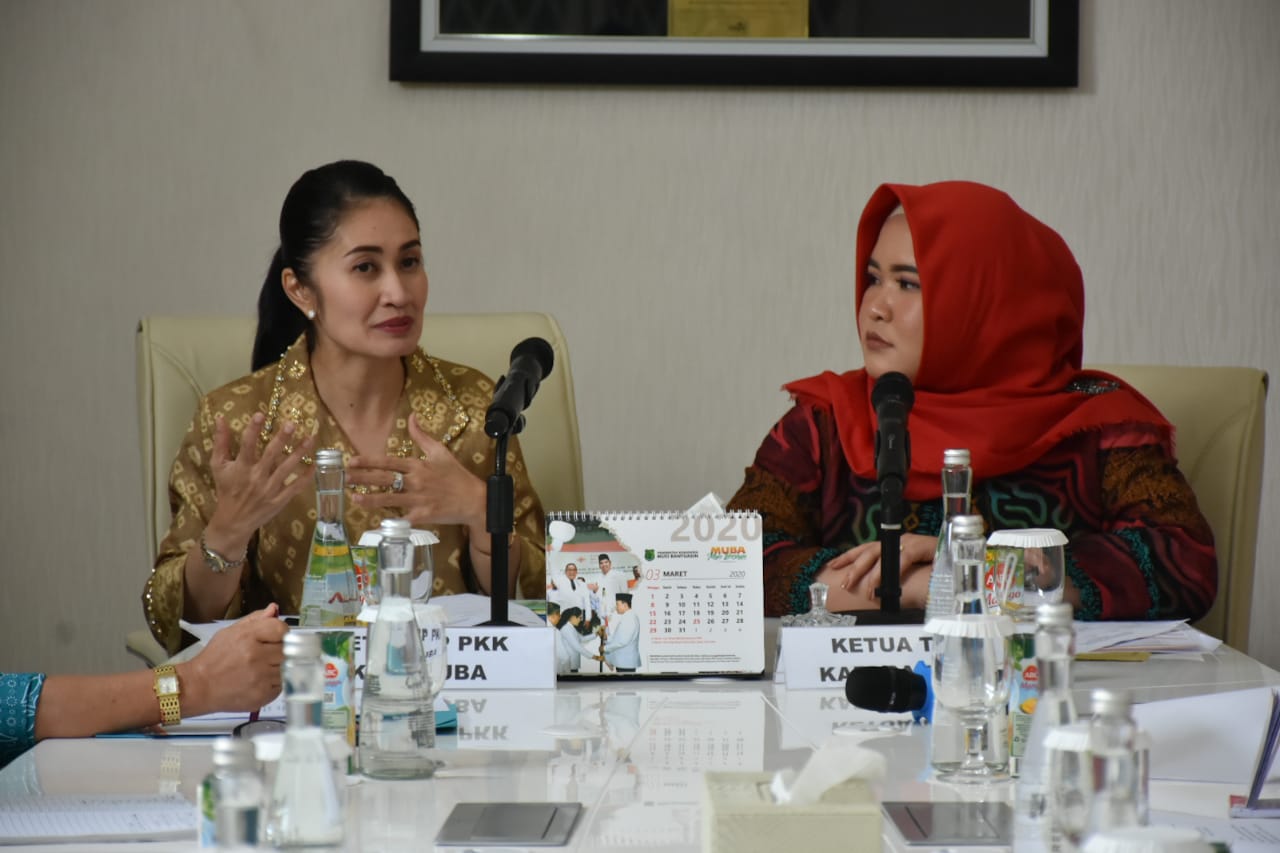 TP PKK Muba dan Banyuasin Mantapkan Persiapan Pelaksaan Forsikada se-Sumsel