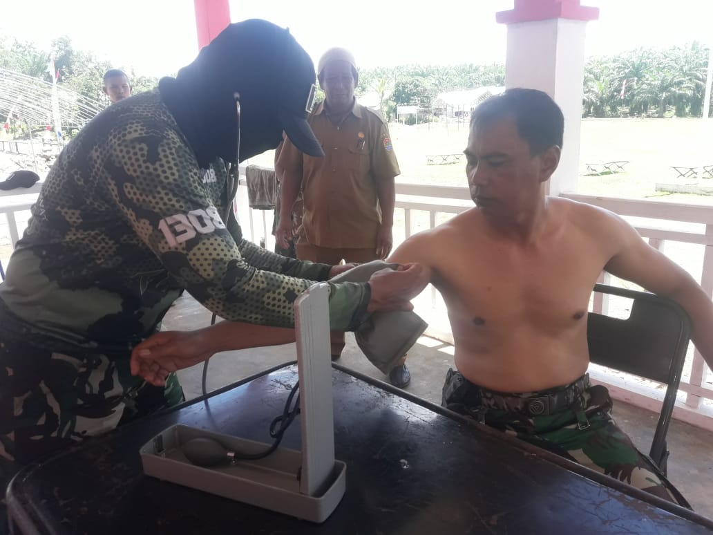 Dan SSK Juga Periksa Tekanan Darah