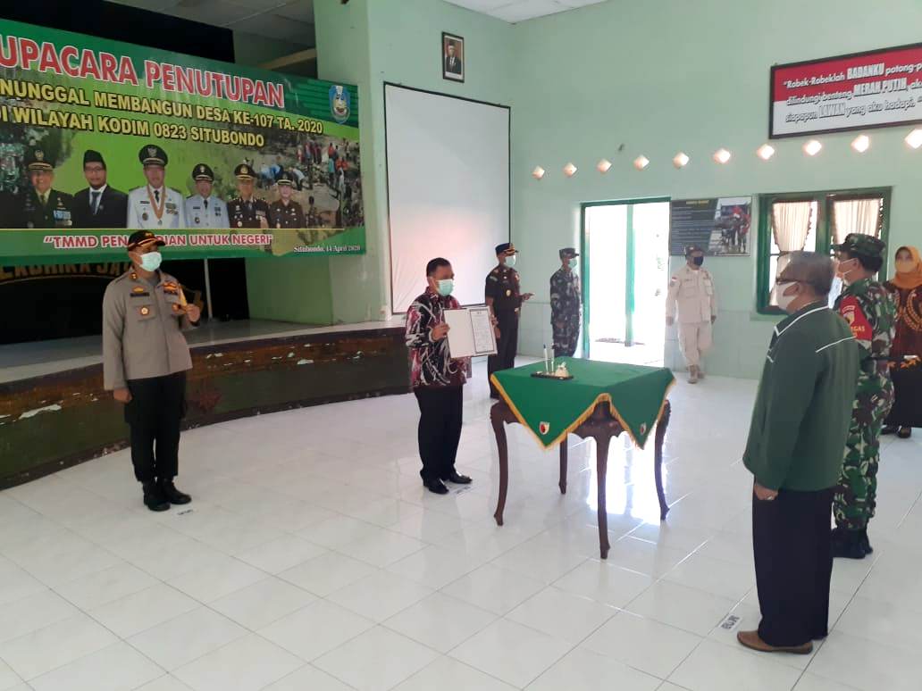 PEMKAB SITUBONDO BANGGA DENGAN PENCAPAIAN TMMD 107 SITUBONDO