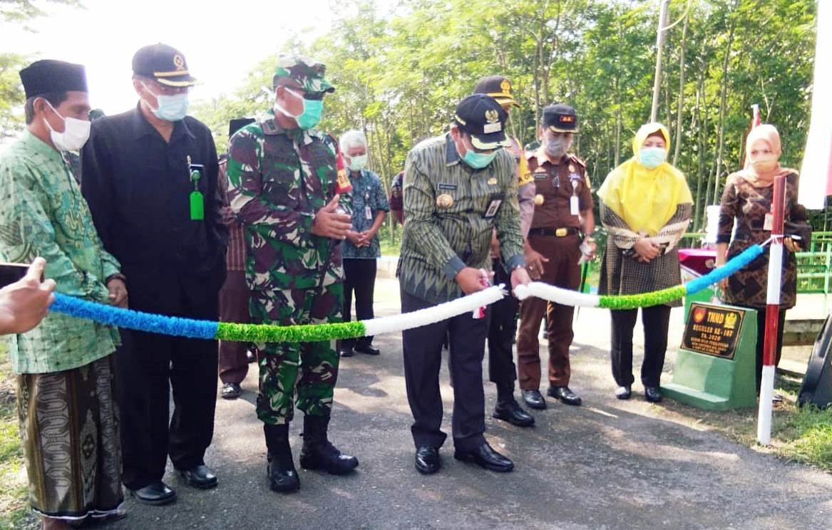 Kesederhanaan Penutupan TMMD, Tak Mengurangi Hikmah Pelaksanaannya