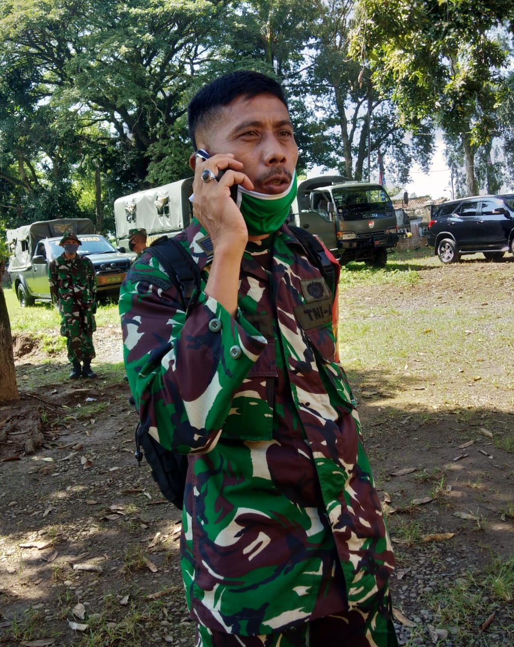 Berakirnya TMMD 107 Perwira Seksi Tertorial Banjir Ucapan Terima Kasih