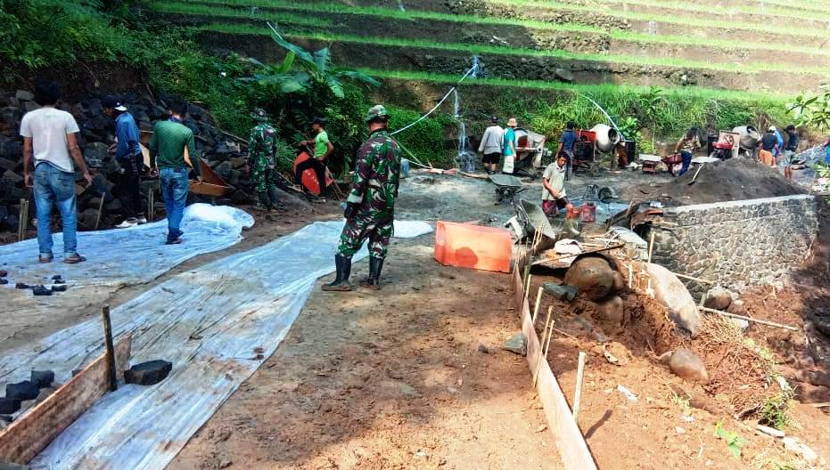 Gorong-Gorong TMMD Petahunan Tinggal Finishing
