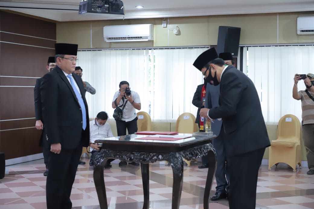 Maksimalkan Roda Pemerintahan, Bupati Muba Dodi Reza Rotasi Kepala Dinas dan Camat