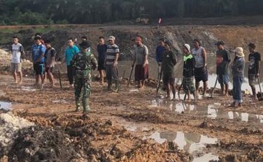 TMMD 108 H+10 Pekerjaan Embung Berlanjut