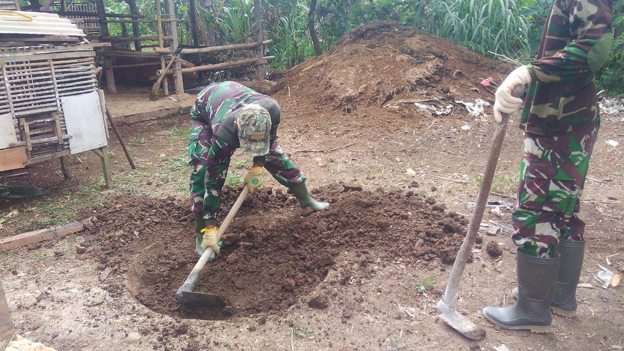 Satgas TMMD Bekerja Giat, Bereskan Pekerjaan