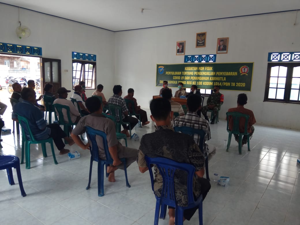 Penanggulangan Penyebaran Covid-19 Dan Karhutla Masih Jadi Tema Utama Penyuluhan