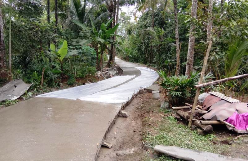 Jalan Desa Petahunan Mulus dan Akan Memuluskan Segenap Profesi Satu Bulan Lagi