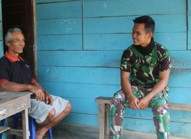 ANGGOTA SATGAS TMMD REG KE-108 ANJANGSANA HARMONIS