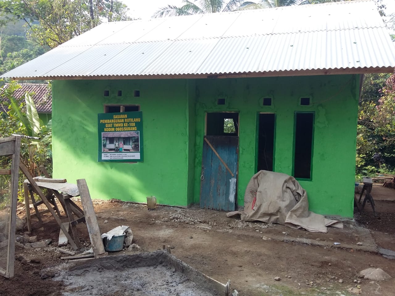 ‘’Kalau Tidak Ada TMMD, Belum Tentu Saya Bisa Rehab Rumah’’