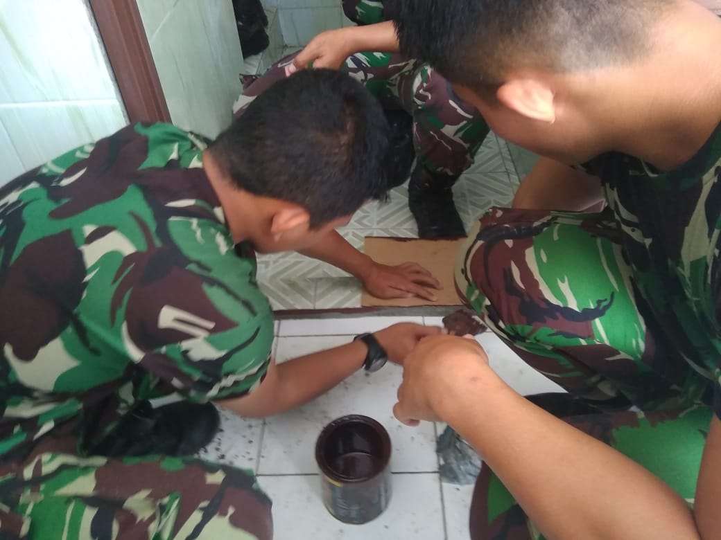 Hore Pemasangan Keramik Hampir Selesai