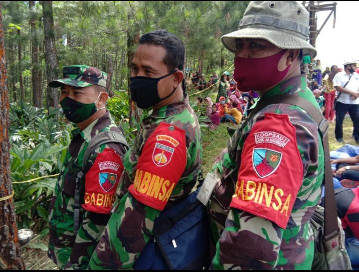 Siap Kawal dan Jaga Jalan TMMD Petahunan