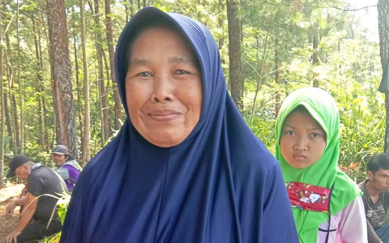 Jalan Dibangun Tentara ke Sawah Mudah