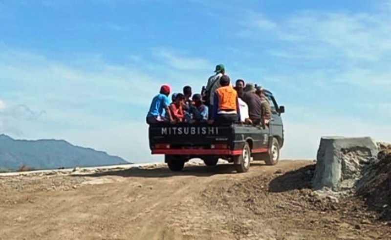 Alasan Warga Kalinusu Brebes Akan Maksimal Bergotong Royong Bangun Jalan Hingga Selesainya TMMD