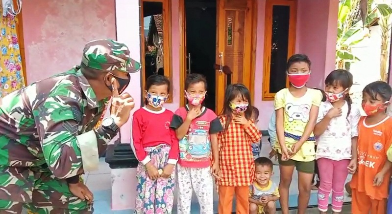 TMMD Reguler Brebes Buka Akses Sekolah Bocah Kembar Siam Yang Ingin Jadi Dokter