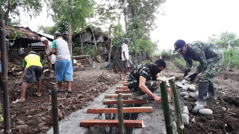 Plat Duiker Ketiga Jalan TMMD Reguler Brebes Mulai Disentuh