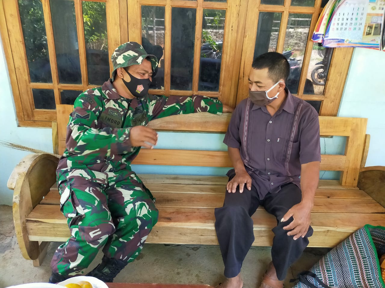 Secangkir Kopi Menjadi Sarana Komsos Dengan Warga