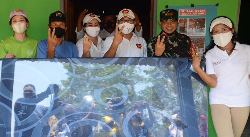 Aryadi Terima Bantuan Kasur Dari Letkol Inf Ikhsan Agung Widyo Wibowo, S.I.P.