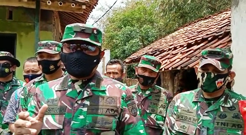 Kasdam IV Diponegoro Apresiasi Upaya Jambanisasi Pemkab Brebes Selepas TMMD Reguler