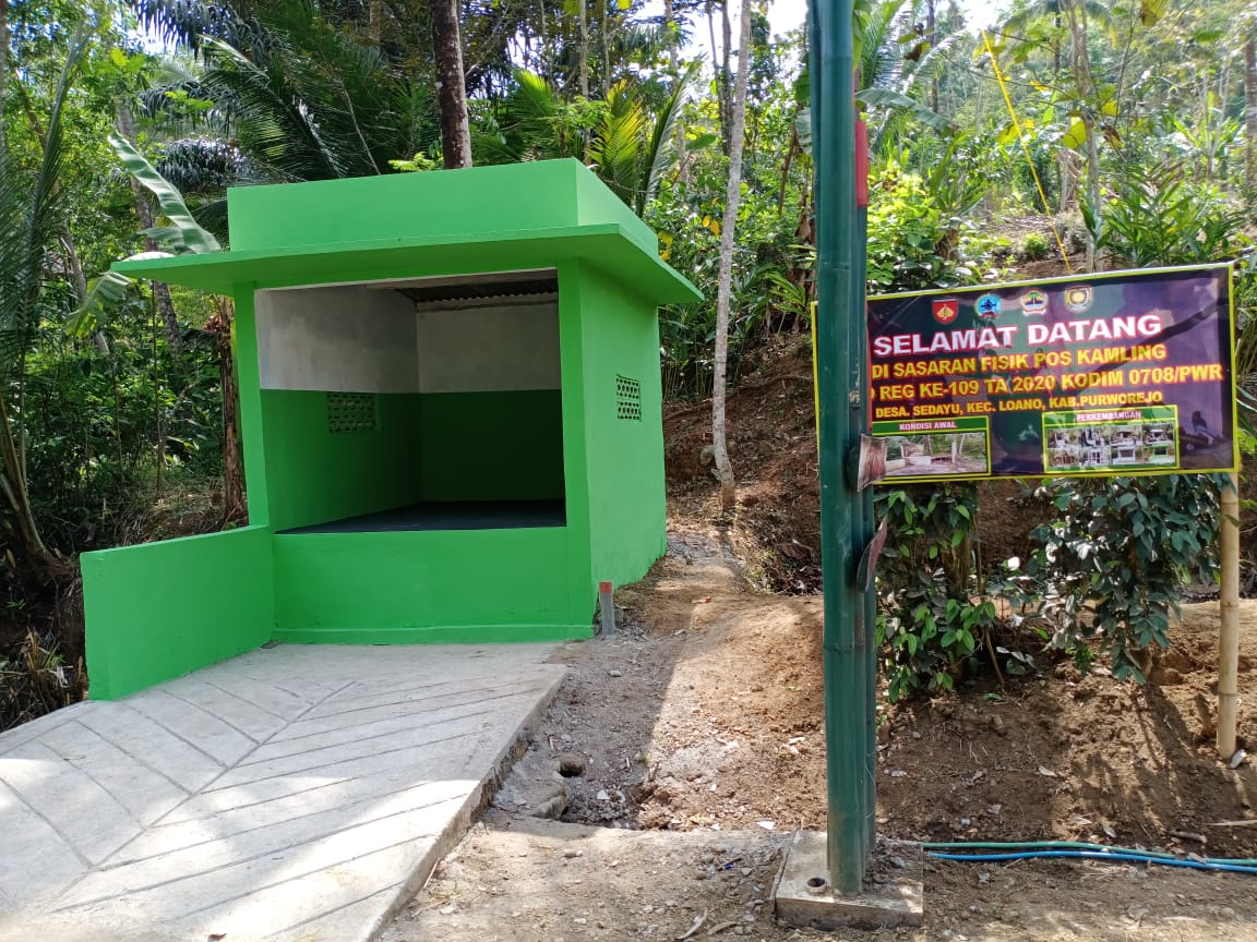 SALAH SATU HASIL KARYA SATGAS TMMD REGULER 109 KODIM PURWOREJO BERSAMA RAKYAT