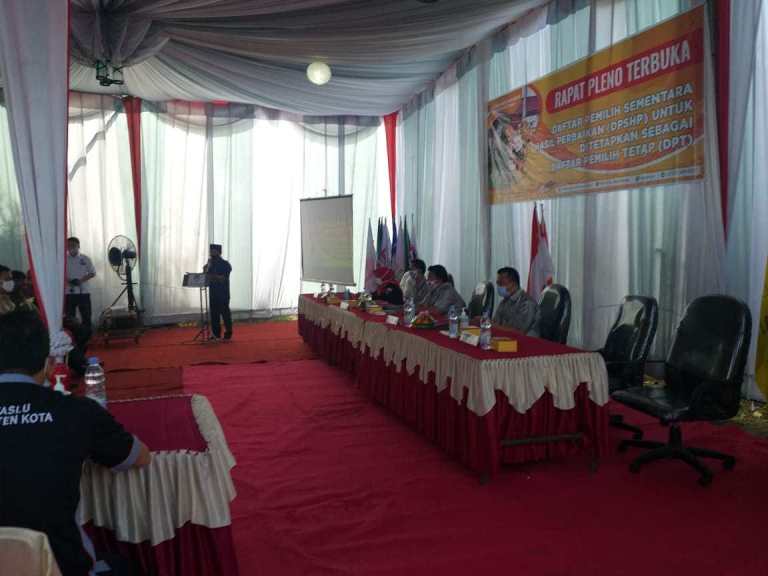 Hasil Rapat Pleno, DPT Musi Rawas 283.783 Pemilih