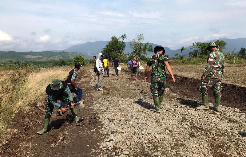 Satgas TMMD Reguler Brebes Bantu Pembuatan Septic Tank Tempat Ibadah