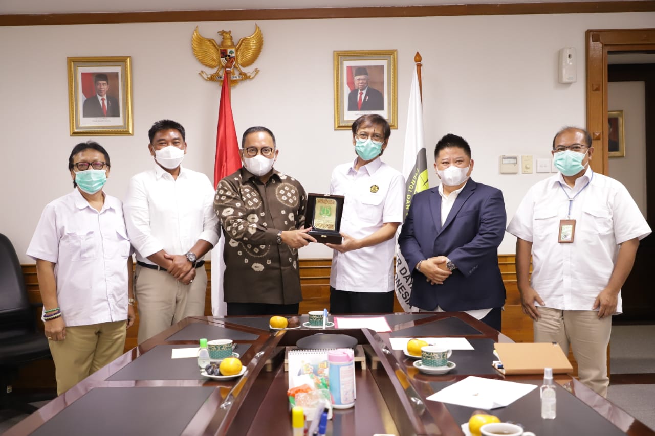 Bupati Muba DRA Temui Dirjen Ketenagalistrikan Kementerian ESDM