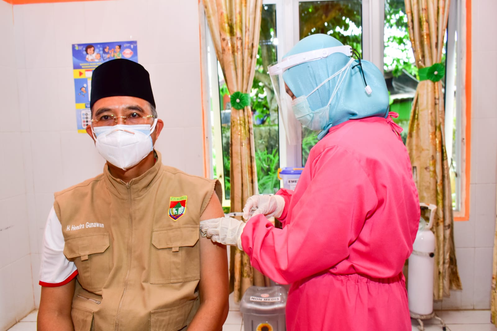 Bupati Himbau Masyarakat Mura Jangan Ragu Untuk Di Vaksin Covid-19