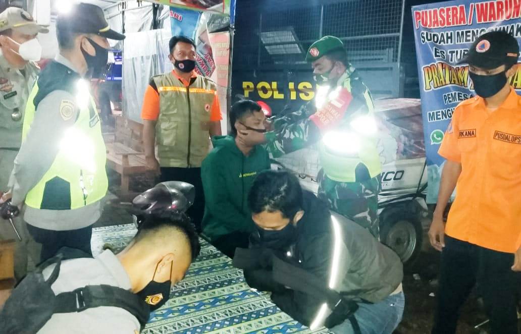 Cegah Sebaran Covid-19, Petugas Gabungan Bojonegoro Intens Lakukan Operasi Gakplin Prokes