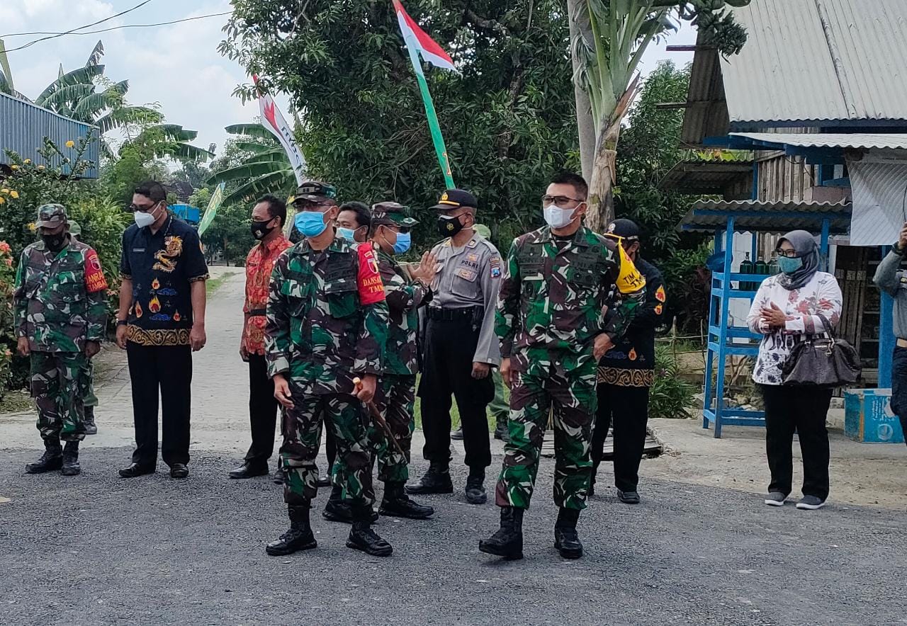 Irjen Mabes AD Tinjau Sasaran Fisik TMMD Kodim Bojonegoro