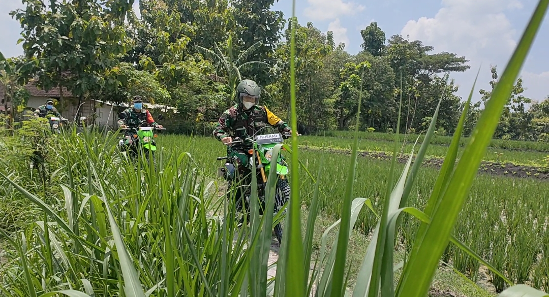 Kendarai Trail, Letjen TNI Benny Susianto Keliling Cek Sasaran Program TMMD Bojonegoro