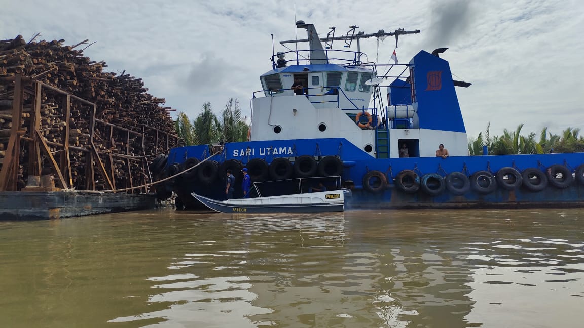 Tabrak Dermaga Dishub Muba dan Dermaga KSOP Karang Agung, TB Sari Utama Siap Perbaiki