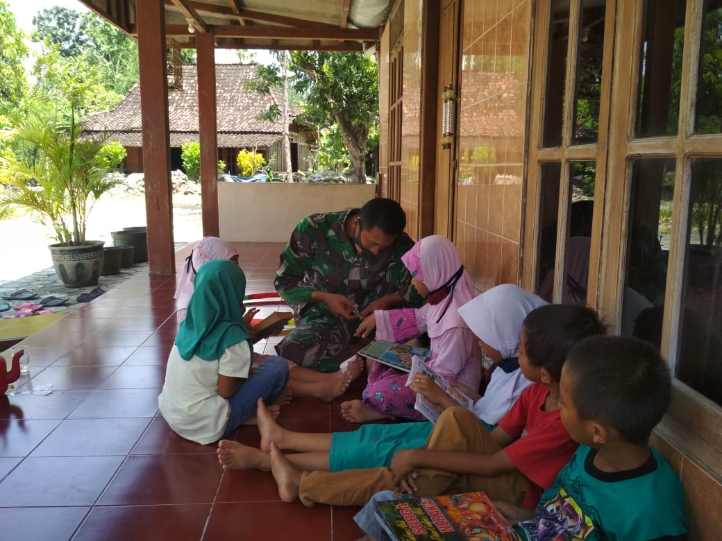 TMMD Bojonegoro Akan Berakhir, Anak-Anak Ini Merasa Kehilangan Sosok Pahlawan