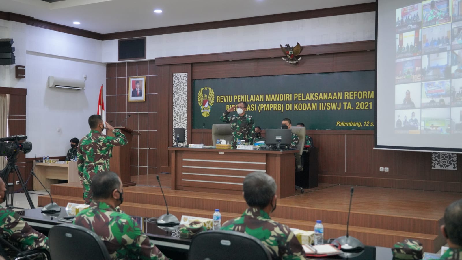 PMPRB DI LINGKUNGAN KODAM II/SRIWIJAYA