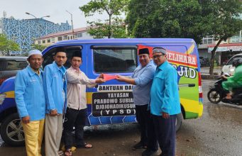 Said Aldi: Bantuan Mobil Pembersih Masjid Bantuan Yayasan Prabowo untuk Kemaslahatan Umat di Kepri