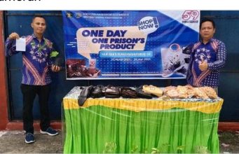 HUT Ke 59 HBP, Karya Warga Binaan Isi Stan Pameran