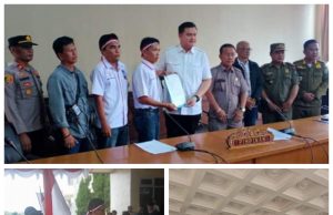 DPD IWO Indonesia OKI Demo di DPRD OKI, Terkait Hibah Lahan Eks Kantor Bupati