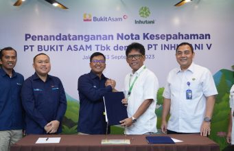 Bukit Asam (PTBA) Gandeng Inhutani V untuk Reklamasi hingga Pengelolaan Hutan