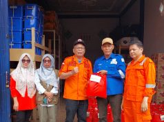 SKK Migas – KKKS Seleraya Merangin Dua Salurkan Bantuan Sembako untuk Korban Banjir Muratara