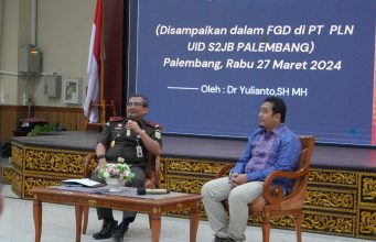 Terus Bersinergi, PLN dan Kejaksaan Tinggi Sumsel Gelar Knowledge Sharing Mitigasi Korupsi di Perusahaan Negara