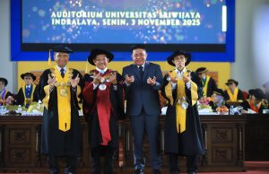 Gubernur Herman Deru Hadiri Dies Natalis Unsri, Mendagri Tekankan Pentingnya SDM Unggul Menuju Indonesia Emas 2045