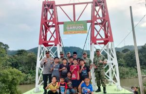 Jembatan Gantung Garuda Desa Pusar mulai Beroperasional: Solusi Vital Mobilitas Warga Desa Pusar