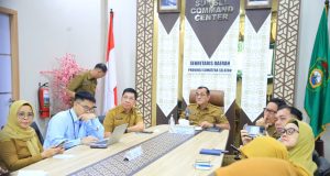 Sekda Sumsel Edward Candra Ikuti Rakornas Kemendagri, Matangkan Kesiapan Idul Fitri dan Pengendalian Inflasi 2026