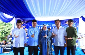 Open House di Lahat, Wagub Cik Ujang Berdayakan Pedagang Kecil dan UMKM Lokal