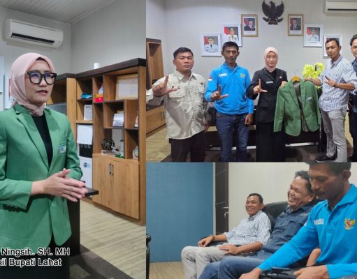 Jelang Pelantikan, Wabup Widia Ningsih. SH. MH Dukung SMSI Lahat