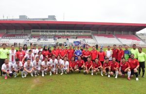 Buka Pertandingan Persahabatan, Ratu Dewa Saksikan Langsung Kemenangan Tipis Korpri FC atas David FC