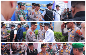 Kapolri Hadiri Apel Kamtibmas Ojol dan Buruh, Wali Kota Palembang Sampaikan Pesan Penting Jelang Lebaran