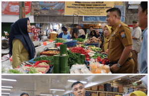 Sekda Aprizal Pimpin Sidak Pasar, Pastikan Stok Pangan Aman dan Harga Stabil Jelang Ramadan