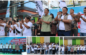 Ratu Dewa Lepas Keberangkatan 238 Pemudik Gratis Pegadaian: “Titip Salam untuk Keluarga di Kampung”