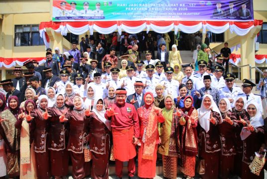 HUT ke-157 Lahat, Gubernur Herman Deru Tekankan Pembangunan Berbasis SDM dan Data Akurat